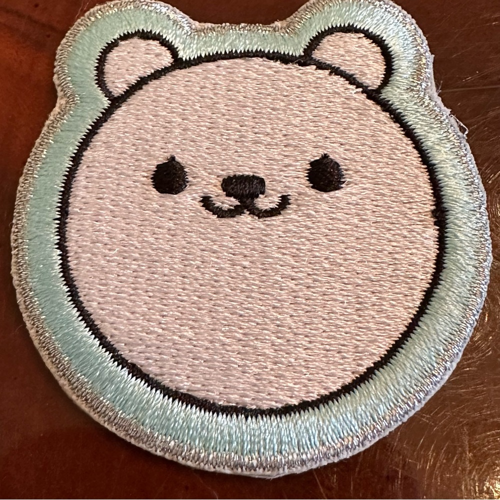 New Stoney Clover Lane Polar Bear Holiday Sticker Patch